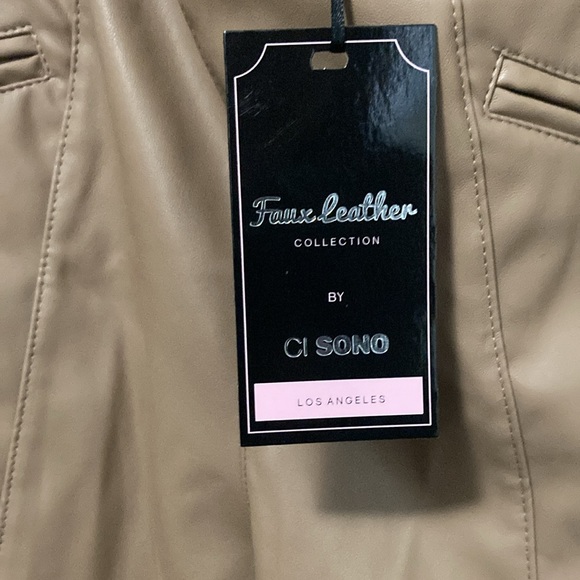 CI SONON faux leather leggings - Picture 4 of 5